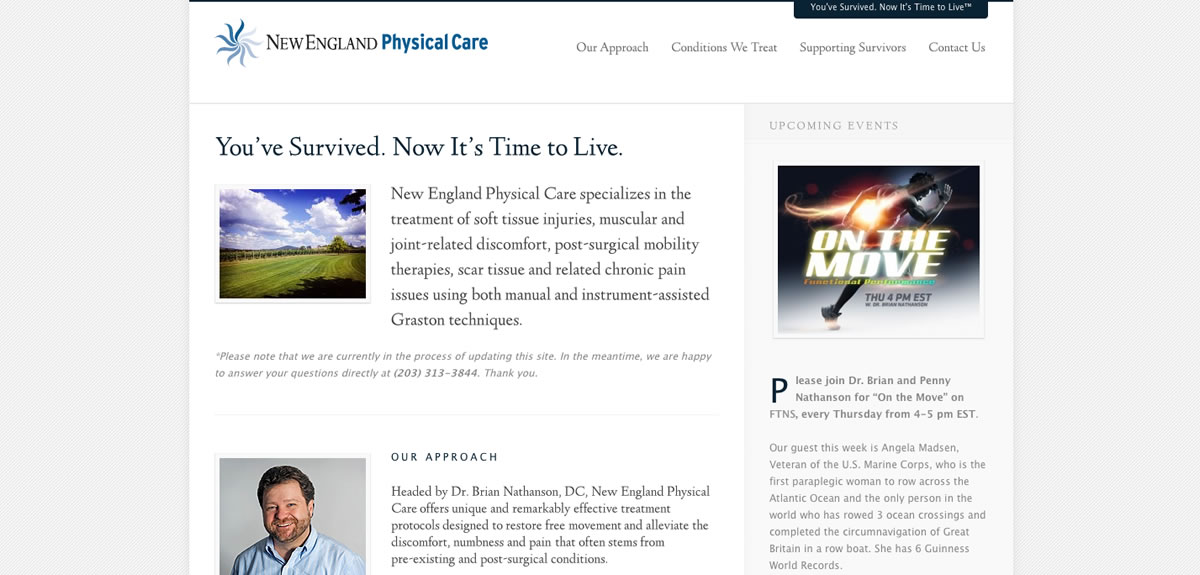 New England Physical Care Gets a New Look